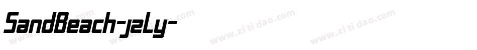 SandBeach-jzLy字体转换