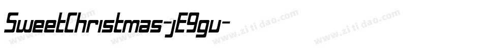 SweetChristmas-jE9gv字体转换
