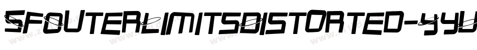 SfOuterLimitsDistorted-YyV8字体转换 SfOuterLimitsDistorted-YyV8字体转换
