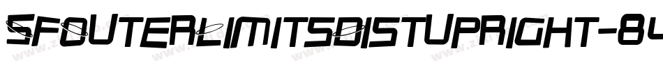 SfOuterLimitsDistupright-84rB字体转换 SfOuterLimitsDistupright-84rB字体转换