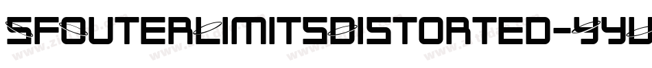 SfOuterLimitsDistorted-YyV8字体转换 SfOuterLimitsDistorted-YyV8字体转换