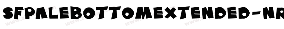 SfPaleBottomExtended-nrD0字体转换 SfPaleBottomExtended-nrD0字体转换