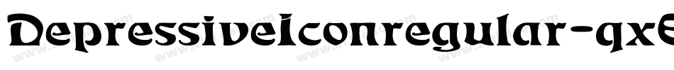 DepressiveIconregular-qxEx字体转换