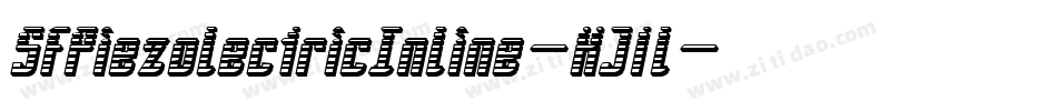 SfPiezolectricInline-KJ1l字体转换 SfPiezolectricInline-KJ1l字体转换