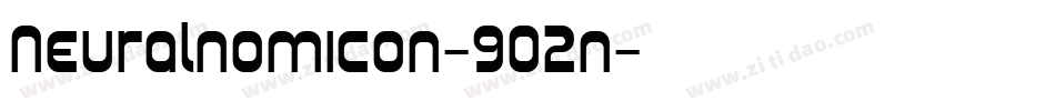 Neuralnomicon-9O2n字体转换
