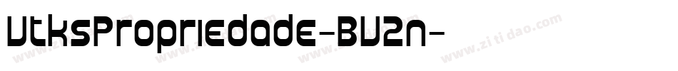 VtksPropriedade-BV2n字体转换
