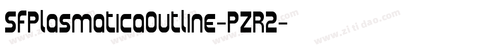 SfPlasmaticaOutline-PZR2字体转换