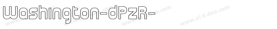 Washington-dPzR字体转换