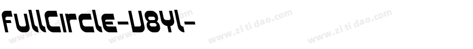 FullCircle-V8Yl字体转换 FullCircle-V8Yl字体转换