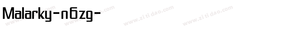Malarky-n6zg字体转换