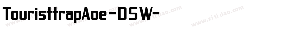 TouristtrapAoe-D5W字体转换