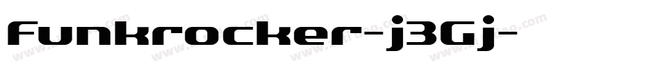 Funkrocker-j3Gj字体转换