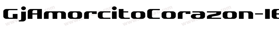 GjAmorcitoCorazon-lE6e字体转换