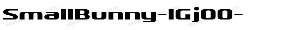 SmallBunny-1Gj00字体转换