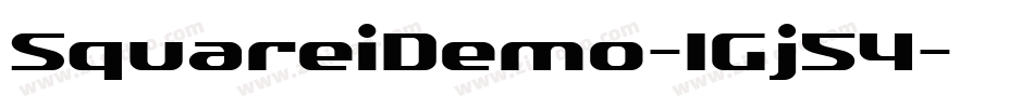 SquareiDemo-1Gj54字体转换