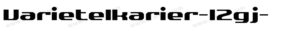VarieteIkarier-12gj字体转换