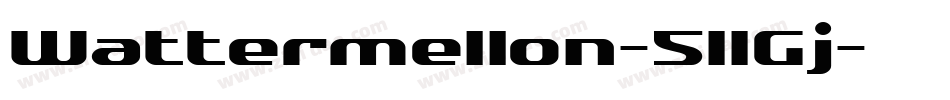 Wattermellon-511Gj字体转换