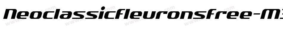 Neoclassicfleuronsfree-M3Zn字体转换