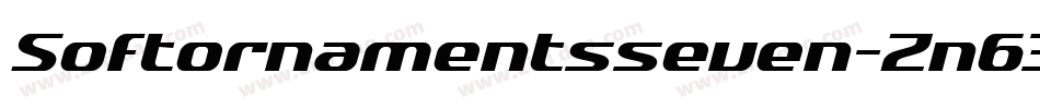 Softornamentsseven-Zn63字体转换 Softornamentsseven-Zn63字体转换