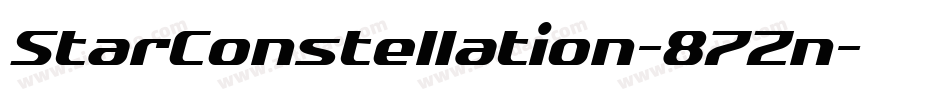 StarConstellation-87Zn字体转换 StarConstellation-87Zn字体转换