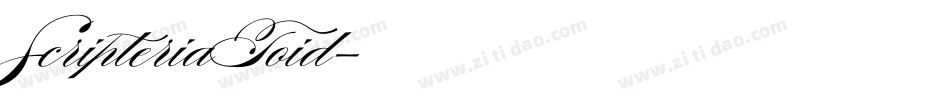ScripteriaToid字体转换