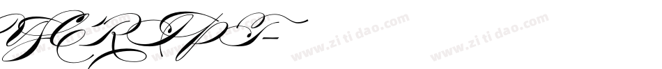 VSCRIPT字体转换