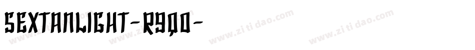 Sextanlight-r9qO字体转换