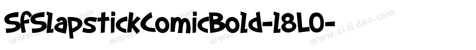 SfSlapstickComicBold-l8L0字体转换 SfSlapstickComicBold-l8L0字体转换