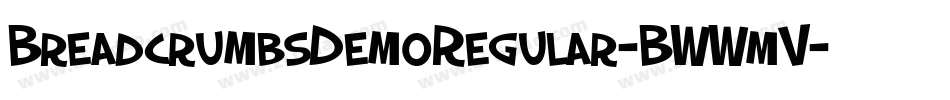 BreadcrumbsDemoRegular-BWWmV字体转换