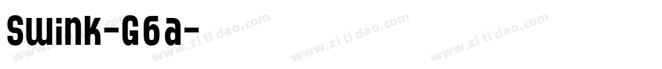 Swink-G6a字体转换