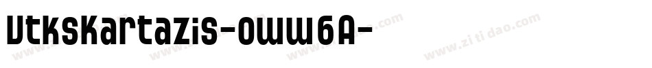 VtksKartazis-oww6A字体转换 VtksKartazis-oww6A字体转换