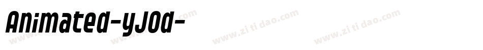 Animated-yJOd字体转换