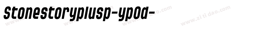 Stonestoryplusp-ypOd字体转换