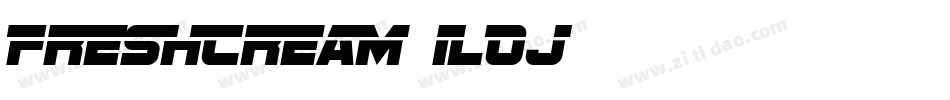 FreshCream-1LOj字体转换