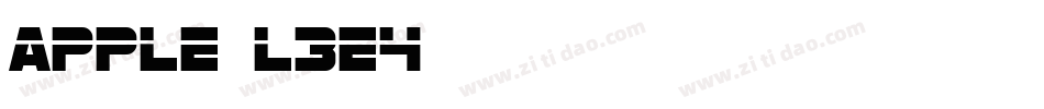 Apple-L3e4字体转换
