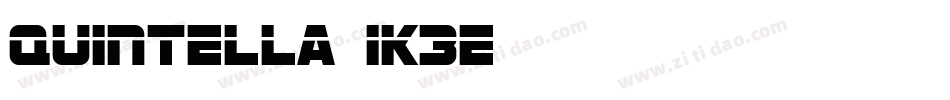 Quintella-1K3e字体转换 Quintella-1K3e字体转换
