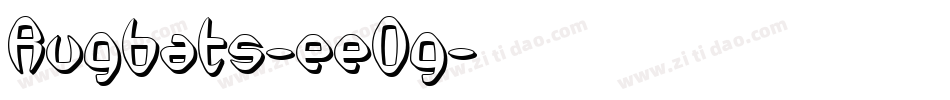 Rugbats-eeOg字体转换