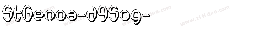StGenoa-d95og字体转换