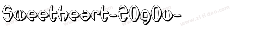 Sweetheart-2OgOv字体转换