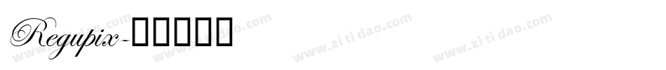 Regupix字体转换