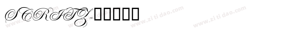 SCRITZ字体转换