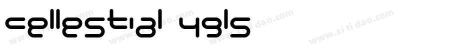 Cellestial-y9L5字体转换