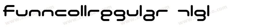 FunncollRegular-7L9l字体转换 FunncollRegular-7L9l字体转换