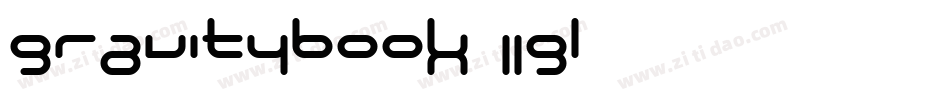 GravityBook-jJ9l字体转换