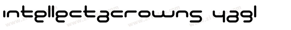 Intellectacrowns-YA9L字体转换 Intellectacrowns-YA9L字体转换