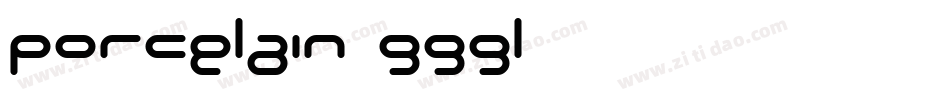 Porcelain-9g9L字体转换 Porcelain-9g9L字体转换