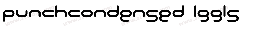 PunchCondensed-lg9L5字体转换