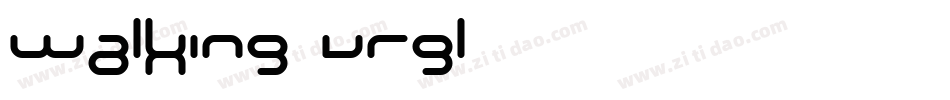 Walking-vr9L字体转换 Walking-vr9L字体转换