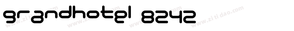 GrandHotel-8zYz字体转换