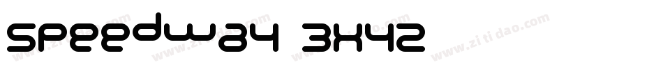 Speedway-3xYz字体转换